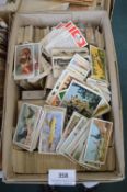 Box of Cigarette Cards