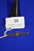 9ct Gold Bar Brooch ~2.2g