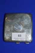 Hallmarked Sterling Silver Cigarette Case - Birmingham 1924, ~113g