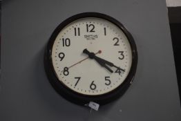 1930’s Smiths Bakelite Electric Wall Clock