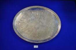 Elkington's Silver Salver - Hallmarked Birmingham 1890, ~2.2kg