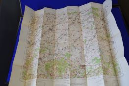WWI War Office Map of St. Quentin 1915 “Corporal William”
