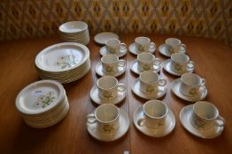 Mid Winter Fleur Pattern Tableware 60+pcs