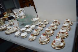 Royal Albert Old Country Roses Dinner Service 80+pcs