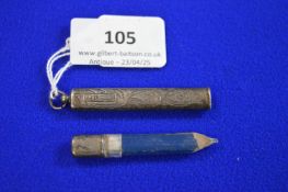 Silver Fob Pencil Case