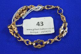 9ct Rose Gold Bracelet ~16.9g