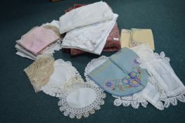 Vintage Linens, Textiles, Tablecloths, etc.