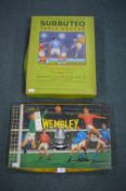 Subbuteo Table Soccer Continental Edition, and Wembley Football Board Game