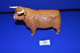 Beswick Bull Figure