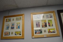 Framed Bamford’s Postcards