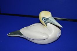 Helmsdale Pottery of Scotland Ganet Bird Figure