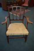 Victorian Low Seat Armchair