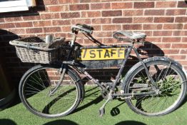 Work Bicycle with Basket