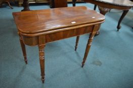 Victorian Mahogany Tea Table