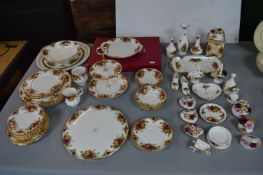 Royal Albert Old Country Roses Tableware 60+pcs