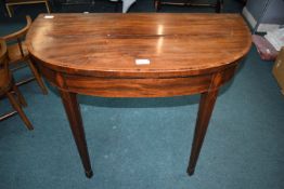Georgian Mahogany Card Table