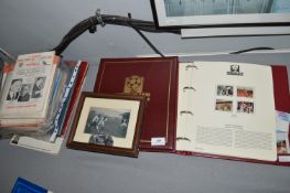 Two World Cup Collection Stamp Albums, plus Hull Rugby Programs, etc.