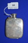 Walker & Hall Silver Hip Flask - Sheffield 1960, ~68g