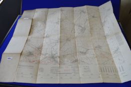 WWI Trench Map February 1917 Sheet 57CNW