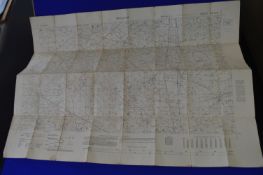 WWI Trench Map October 1917 Belgium Sheet 28NE