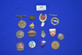 Enamel Badges and Medallions etc.