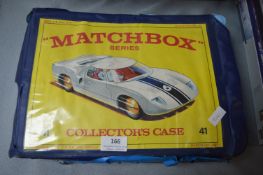 Matchbox Collectors Case Containing Diecast Cars