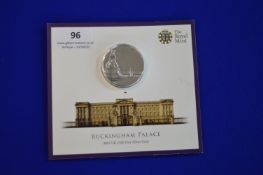 Royal Mint 2015 UK £100 Buckingham Palace Fine Silver Coin