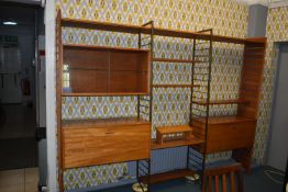 Ladderax Three Section Wall Unit