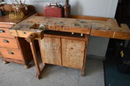 1960s Sjöbergs Sweden Joiner's Workbench