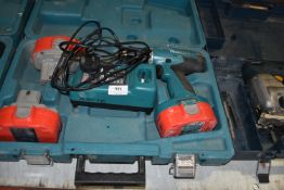 *Makita 6391D Cordless Drill with Three Batteries, Charger, and Carry Case