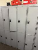 *Four Double Lockers