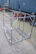 *Galvanised Stillage 111x102cm x 27cm tall