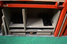 *Quantity of Black Powder Coated Partition Feet