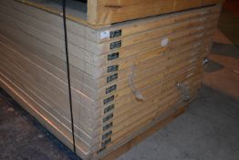 *Thirteen Décor White Faced FD30 Fire Doors 2040x926x44mm