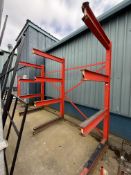 *Three Four Tier Cantilever Storage Racks