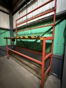 *Steel Work Platform 165cm work height, 300cm long