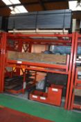 *Two Tier Steel Stillage and Sheet Material Storage Rack