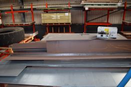 *Assorted Mild Steel Plates, Cut, and Full Sheets