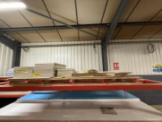 *Contents of Top Shelf to Include Plywood and Plasterboard Cut Pieces