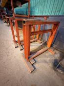 *Pair of Steel Trestles 95x95cm