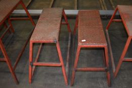*Pair of Steel Trestles