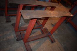 *Pair of Engineers Trestles 130x90cm