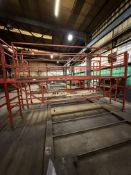 *Portable Steel Work Platform 165cm work height, 470cm long