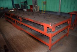 *Two Tier Engineers Jig Table 600x138cm