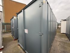 *8ft x 20ft Steel Dry Store Serial No.51027