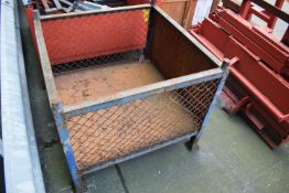 *Steel Crate 87x87cm x 76cm tall