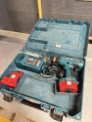*Makita Cordless Drill with Changer and Two Batteries