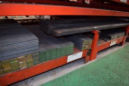 *Contents of Two Stillages to Include Various 10x50 Flat Bar, etc. (stillages not included)