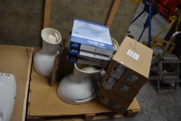 *Four White WCs with Cisterns and Toilet Seats