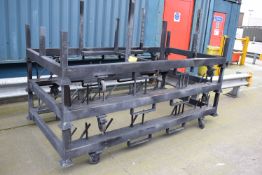*3x Stillage on Castors 130x263cm x 60cm tall